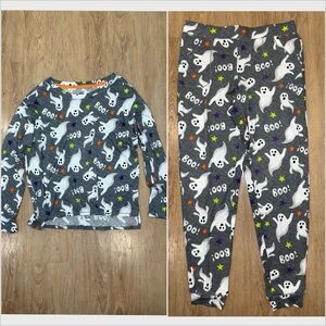 Super Soft Halloween Ghost Boo! Pajama Set, Size S (4-6)